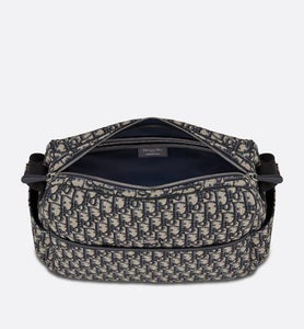 Changing Bag • Blue Dior Oblique Canvas
