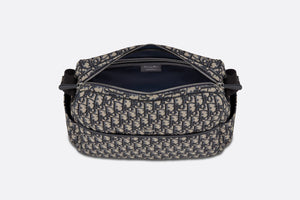 Changing Bag • Blue Dior Oblique Canvas