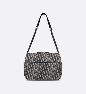 Changing Bag • Blue Dior Oblique Canvas