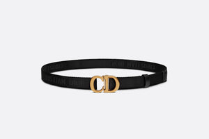 Saddle Belt • Black Technical Fabric