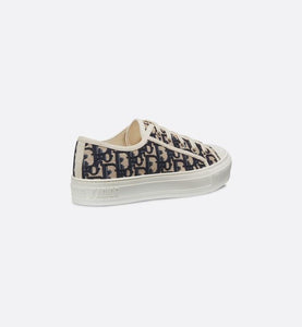 Walk'n'Dior Sneaker • Blue Dior Oblique Embroidered Canvas