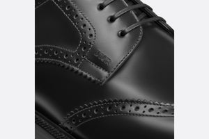 Dior Evidence Derby Brogue • Black Polished Calfskin