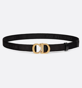 Saddle Belt • Black Jacquard, 20 MM
