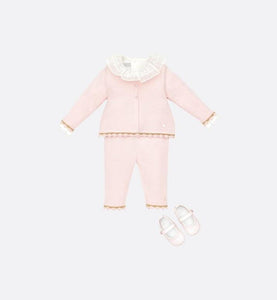 Slipper • Pale Pink Cannage Lambskin