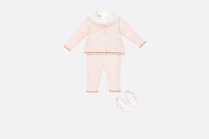 Slipper • Pale Pink Cannage Lambskin