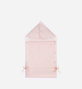 Bunting Bag • Pale Pink Cotton Poplin Embroidery