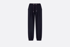 Jogging Pants • Navy Blue Wool Cloth