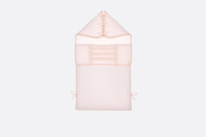 Bunting Bag • Pink Interlock and Cotton Voile