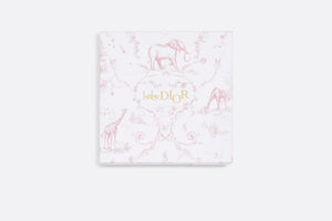 Newborn Gift Set • Powder Pink Cotton Satin with Toile de Jouy Print
