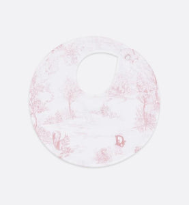 Newborn Gift Set • Powder Pink Cotton Satin with Toile de Jouy Print