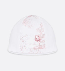 Newborn Gift Set • Powder Pink Cotton Satin with Toile de Jouy Print