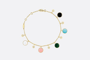 Rose Des Vents Bracelet • Yellow Gold, Diamonds and Decorative Stones