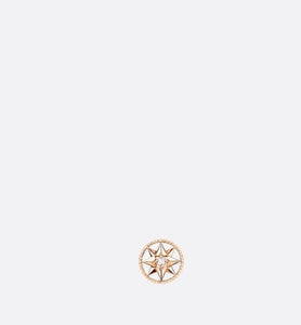 Small Rose Des Vents Earring • Pink Gold and Diamond