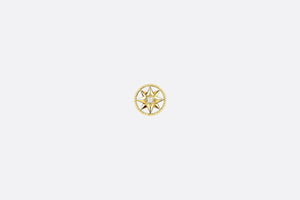 Small Rose Des Vents Earring • Yellow Gold and Diamond