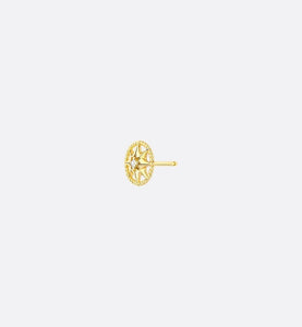 Small Rose Des Vents Earring • Yellow Gold and Diamond
