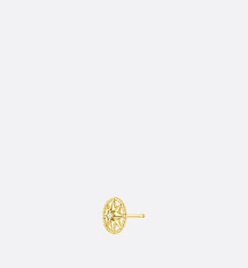 Small Rose Des Vents Earring • Yellow Gold and Diamond