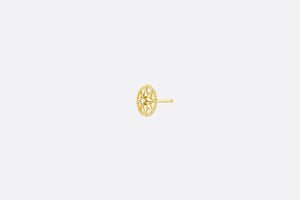 Small Rose Des Vents Earring • Yellow Gold and Diamond