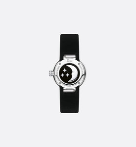 La D de Dior Rose Céleste • Ø 25 mm, Steel, Mother-Of-Pearl and Diamonds