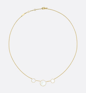 Rose Des Vents Necklace • Yellow Gold, Diamonds and Mother-of-Pearl