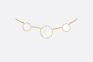 Rose Des Vents Necklace • Yellow Gold, Diamonds and Mother-of-Pearl