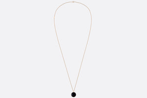 Medium Rose Des Vents Medallion • Rose Gold, Diamond and Onyx