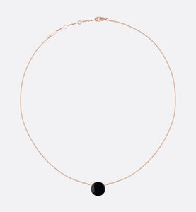 Rose Des Vents Necklace • Rose Gold, Diamond and Onyx