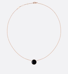 Rose Des Vents Necklace • Rose Gold, Diamond and Onyx