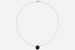 Rose Des Vents Necklace • Rose Gold, Diamond and Onyx