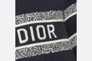 Reversible Sweater • Blue Dior Oblique Cashmere