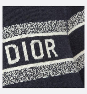 Reversible Sweater • Blue Dior Oblique Cashmere