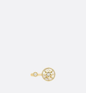 Rose Des Vents Ring • Yellow Gold, Diamonds and Mother-of-Pearl