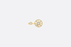 Rose Des Vents Ring • Yellow Gold, Diamonds and Mother-of-Pearl