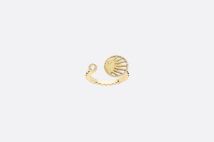 Rose Céleste Ring • Yellow Gold, Diamonds and Mother-of-Pearl