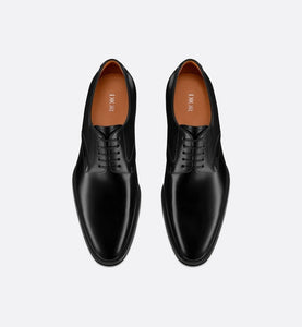 Dior Timeless Derby Shoe • Black Polished Calfskin