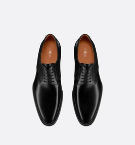 Dior Timeless Derby Shoe • Black Polished Calfskin