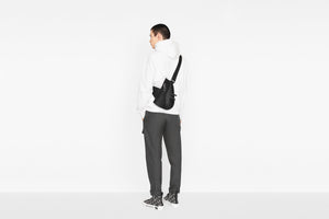 Oversized Christian Dior Atelier Hooded Sweatshirt • Black Cotton Fleece