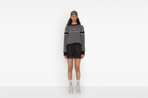 Reversible Sweater • Blue Dior Oblique Cashmere