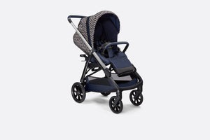 Stroller • Blue and Beige Water-Repellent Canvas with Dior Oblique Print