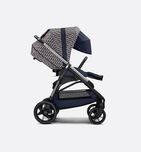Stroller • Blue and Beige Water-Repellent Canvas with Dior Oblique Print