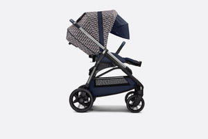 Stroller • Blue and Beige Water-Repellent Canvas with Dior Oblique Print