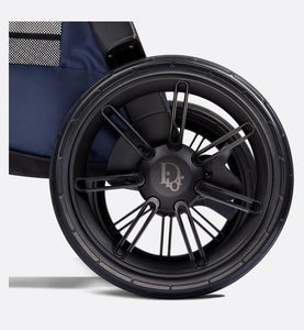 Stroller • Blue and Beige Water-Repellent Canvas with Dior Oblique Print
