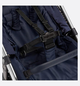 Stroller • Blue and Beige Water-Repellent Canvas with Dior Oblique Print