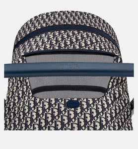 Stroller • Blue and Beige Water-Repellent Canvas with Dior Oblique Print