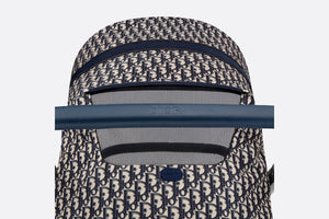 Stroller • Blue and Beige Water-Repellent Canvas with Dior Oblique Print