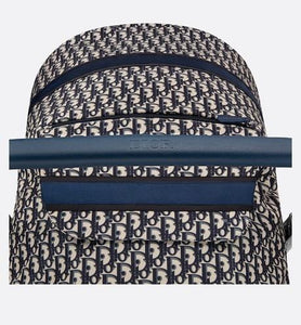 Stroller • Blue and Beige Water-Repellent Canvas with Dior Oblique Print