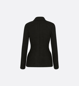 Knited Bar Jacket • Black Wool