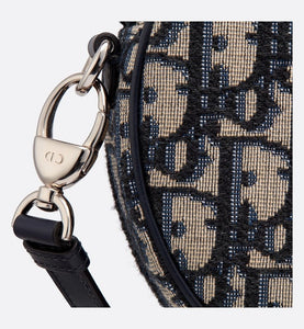 Baby Ball Bag • Blue Dior Oblique Canvas and Calfskin