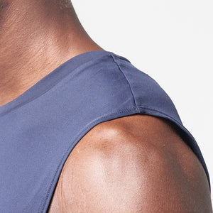 Essential Gym Tank- Navy