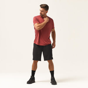 Code Urban Tee - Oxblood Red