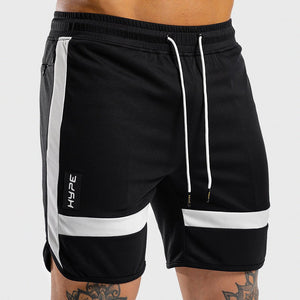 HYPE Shorts - Black with White Panels